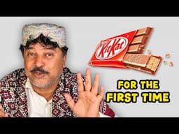 Tribal People Try KitKat Chocolate Bar
