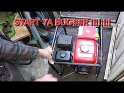 WILL IT RUN ? HONDA GENERATOR
