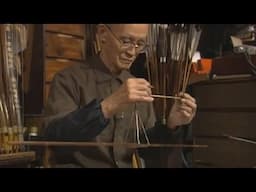A Master Archer Shows How High-Quality Handmade Bamboo Arrows Are Made
