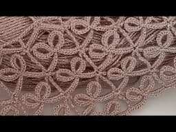 Look at This Beauty! Crochet Summer Cool and Stylish Blouse Scarf Model