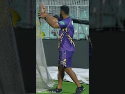 Abhishek Nayar's mentorship in action 🙌🏻💜#AmiKKR | #TATAIPL2025 | #ZiddKiNayiHadd