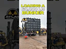 Another ATLAS BUNKER Shipping Out! This one is a 12’ x 50’ Safe Cellar #atlassurvivalshelters