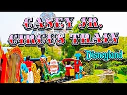 Casey Jr. Circus Train 2025 Disneyland | Front Seat Full Ride 4K POV