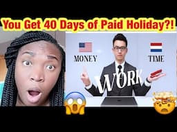 American Reacts to Working in USA vs The Netherlands: 12 Biggest Differences