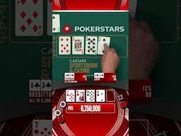 INSANE RUNOUT 💥 #WSOP #Poker