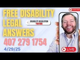Disability Lawyer Answers Tough Questions Live