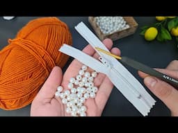 Wow! SUPER 🤩SO EASY EVERYONE CAN DO IT!👍I crochet it for MY ZIPPER and fell in love with the result.