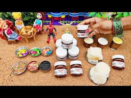Miniature Chocolate Bread Cake | Mini Nutella Chocolate Cake | Fireless Cooking | Nutella Chocolate