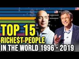 Top 15 Richest People In The World (1996-2019)