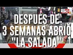 Reabrió "La Salada": hablamos con los puesteros