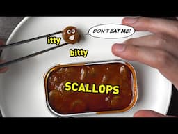VERY LOW-EFFORT TAPAS feat. SCALLOPS & CHIPS | Canned Fish Files Ep. 159