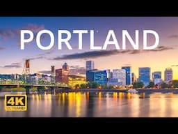 Portland , Oregon  🇺🇸 | 4K Drone Footage