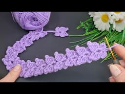 Easy Crochet Knit Bandana Making🧶#crochet #knitting #diy #keşfet #handmade