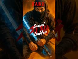 #shorts Ninja Real or Fake -Sword② Sword Ladders-