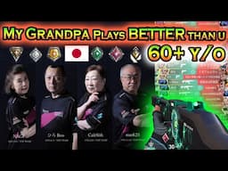The Oldest 70+ Years Old Professional VALORANT Team in Japan