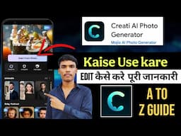 Creati ai photo generator kaise use kare | how to use Creati ai photo generator