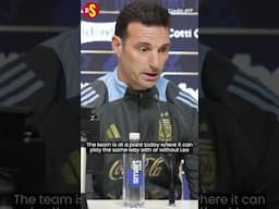 Lionel Messi WILL start for Argentina vs Colombia, confirms coach Scaloni | #football #fifaworldcup