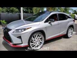 AceWhips.NET- First Ever 2018 Lexus RX350 F-Sport on 26" Asantis