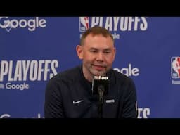 David Adelman Postgame; Denver Nuggets lost to the Clippers in Game 2 of the playoffs