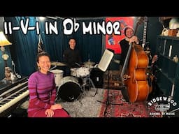 ii-V-i in Db Minor Backing Track / Play Along