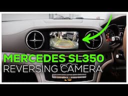 Mercedes SL350 Upgraded with Factory Style Reversing Camera!