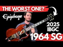DON'T Buy Epiphone's 1964 SG Until You Watch THIS - 2025 Epiphone Inspired by Gibson Custom