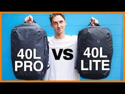 COMPLETE Comparison, Review + TESTS: TORTUGA 40L PRO vs 40L LITE