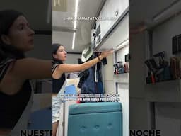 ¿Vivirías acá? 👉 Rutina de la NOCHE viviendo en un #motorhome