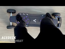#281 ACEDECK NOMAD N1 VIOLET E- board (GEAR Ver.) - Another great value for money / DKP E-board