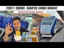 20911 Nagpur Vande Bharat IRCTC VEG FOOD Review and journey experience