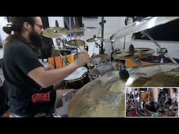 Marrowomb - "Phantasia Kataleptike" - Drums Recording Video