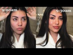 quick and easy 30 min makeup - grwm while we chat...