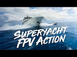 FPV Drone Flying around LUXURY SUPERYACHTS!