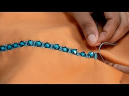 Connect Fabric with Beads & Embroidery!