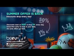 Summer offer discounts are dropping 1% every day