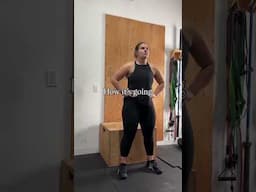 How Weightliftings Going.. #gymgirl #femalefitness #hybridathlete