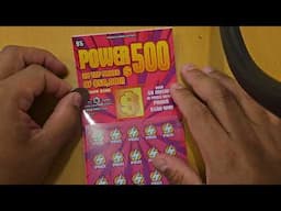 Power 500 PA Lottery Scratch Off 🤑