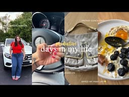 weekly vlog: productive days, my everyday makeup, thrifting again, LOW CAL coffee order & more 🍓