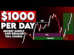 How to find supply and demand zones in trading? | secret supply and demand full course
