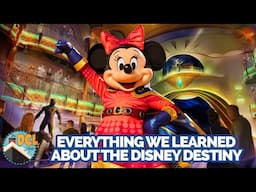 Disney Destiny - Everything We've Learned About Disney Cruise Line's Newest Ship | DCL Show