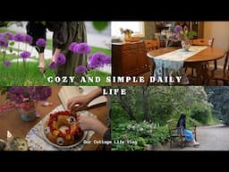 Simple and Ordinary Life | Slow Life in the Countryside 🕯️🥧🌷🫖