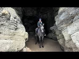 First ever ride on the beach with Prince George!!