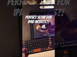 The Perfect Keyboard for iPad Artists?! #shorts #zbrush #nomadsculpt #procreate