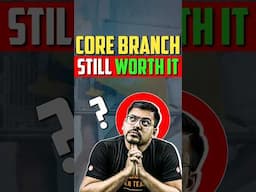 क्या Core Branch का Future अभी भी है?#jee2025 #jee2026 #jeeadvanced #jeemains #engineering #harshsir