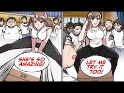 A fat, short-legged student fell in love at first sight with a beautiful gym teacher [Manga Dub]