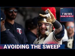 TWINS POSTCAST: Twins AVOID SWEEP After Back-To-Back Home Runs vs. Blue Jays