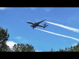 777 Takeoff Goes Wrong