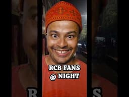 RCB Fans TONIGHT!