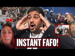 Western Activists Try Marching To Gaza , BIG MISTAKE!
