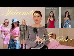 In defence of male gaze fashion | Voicenotes with Jordan Theresa